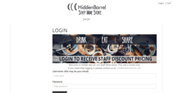 Desktop Screenshot of hiddenbarrel.com